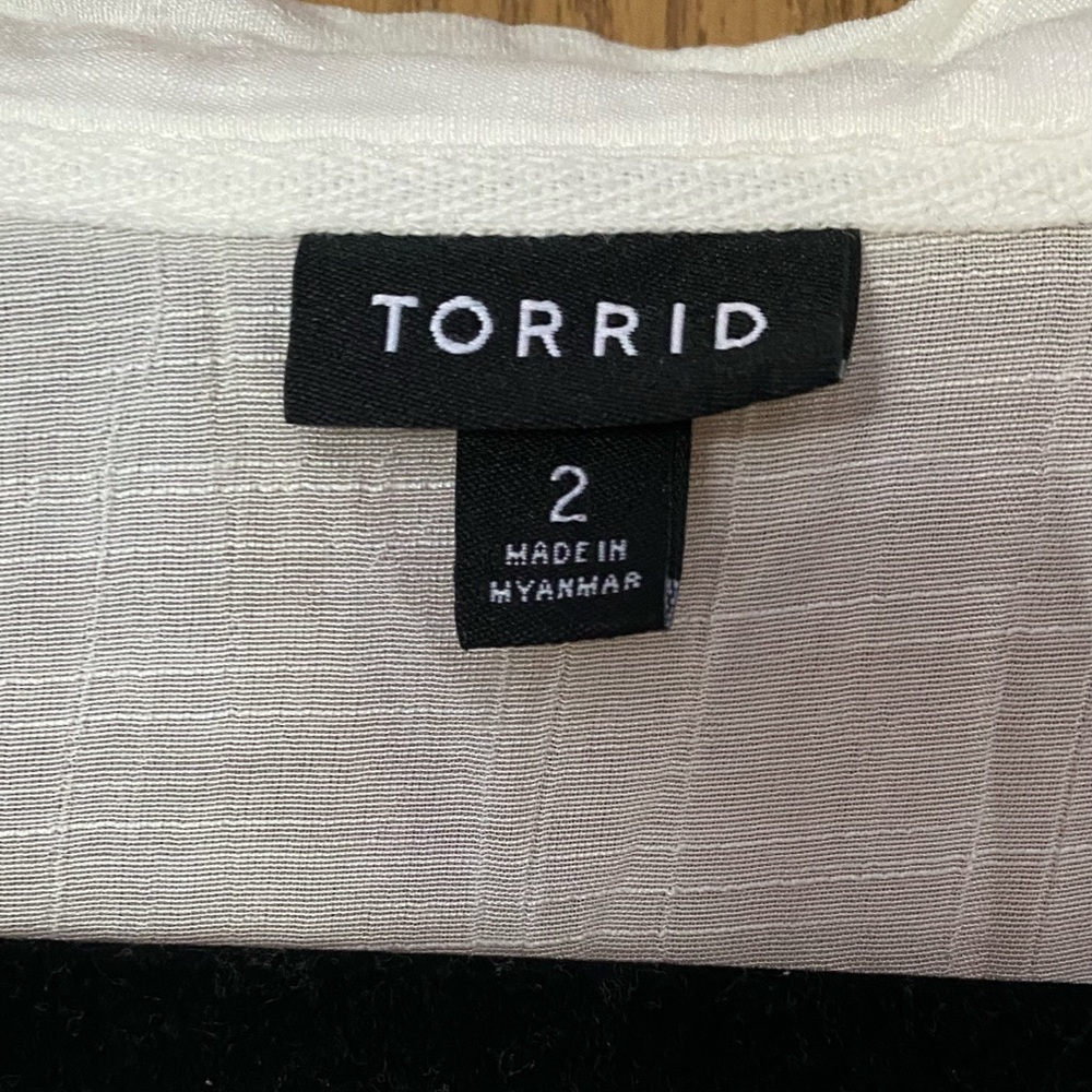 Torrid Button Up Beachy - image 2